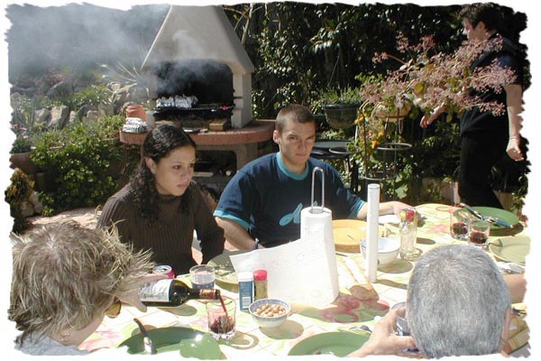 [ 31 ] Benjamin le 12 avril 2003 - Son dernier barbecue